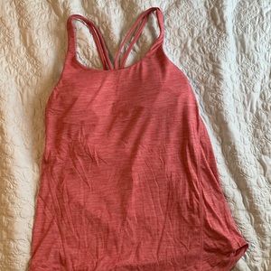 Lululemon tank with built in bra